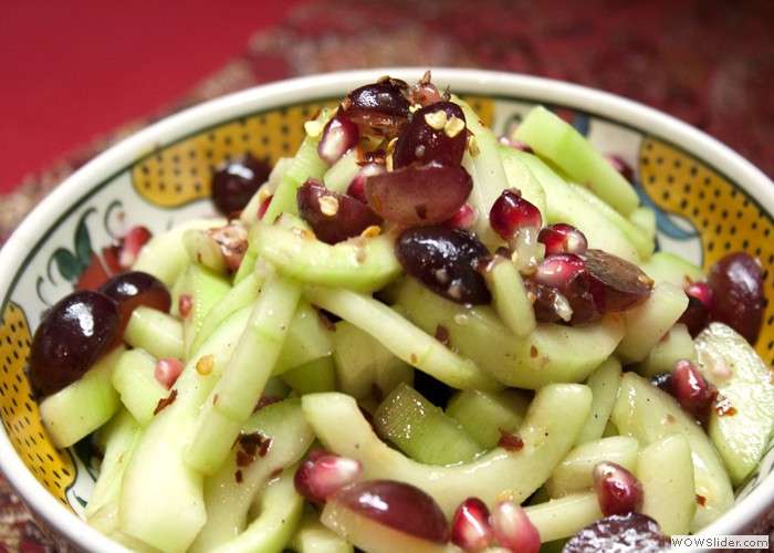 Cucumber Pomegranate Salad